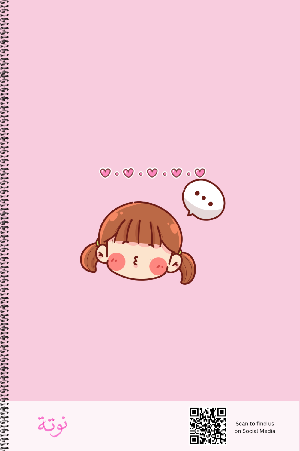 Girly Life Notebook Back Girly Life Notebook