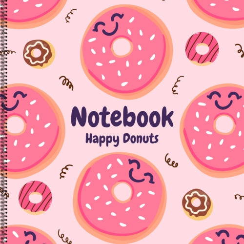 Happy Donuts Notebook Happy Donuts Notebook