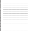 Notes Inside A5 Pinky Clouds Notebook