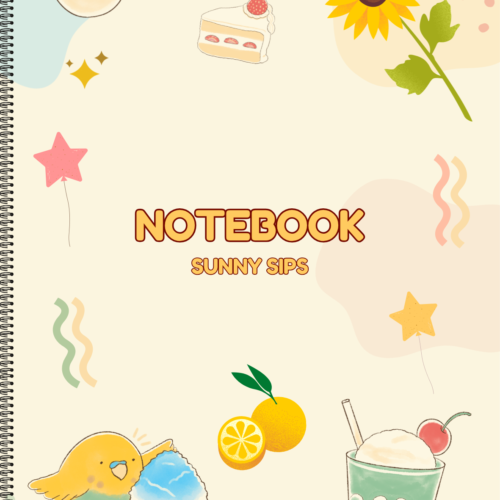 Sunny Sips Notebook Sunny Sips Notebook